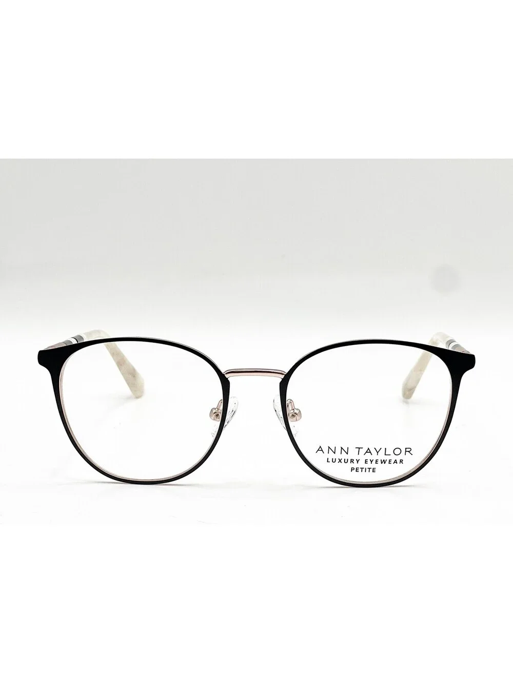 Ann Taylor Atp023 C01 Matte Black Authentic Eyeglasses 48-17-130
